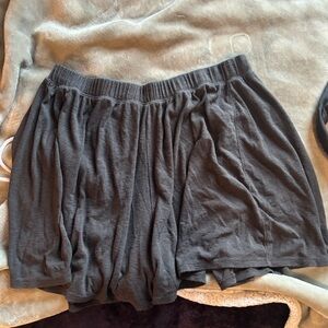 Aerie Gray Lounge Shorts